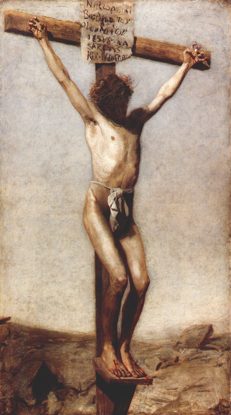 Thomas Eakins, Christ on the Cross. Oil on canvas, 1880. Philadelphia Museum of Art.