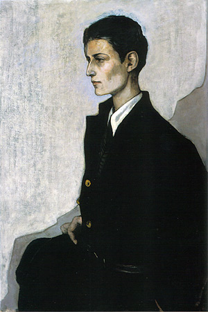Romaine Brooks, Peter (A Young English Girl). Oil on canvas, 1923-24. Smithsonian American Art Museum, Gift of the artist, 1970.70.