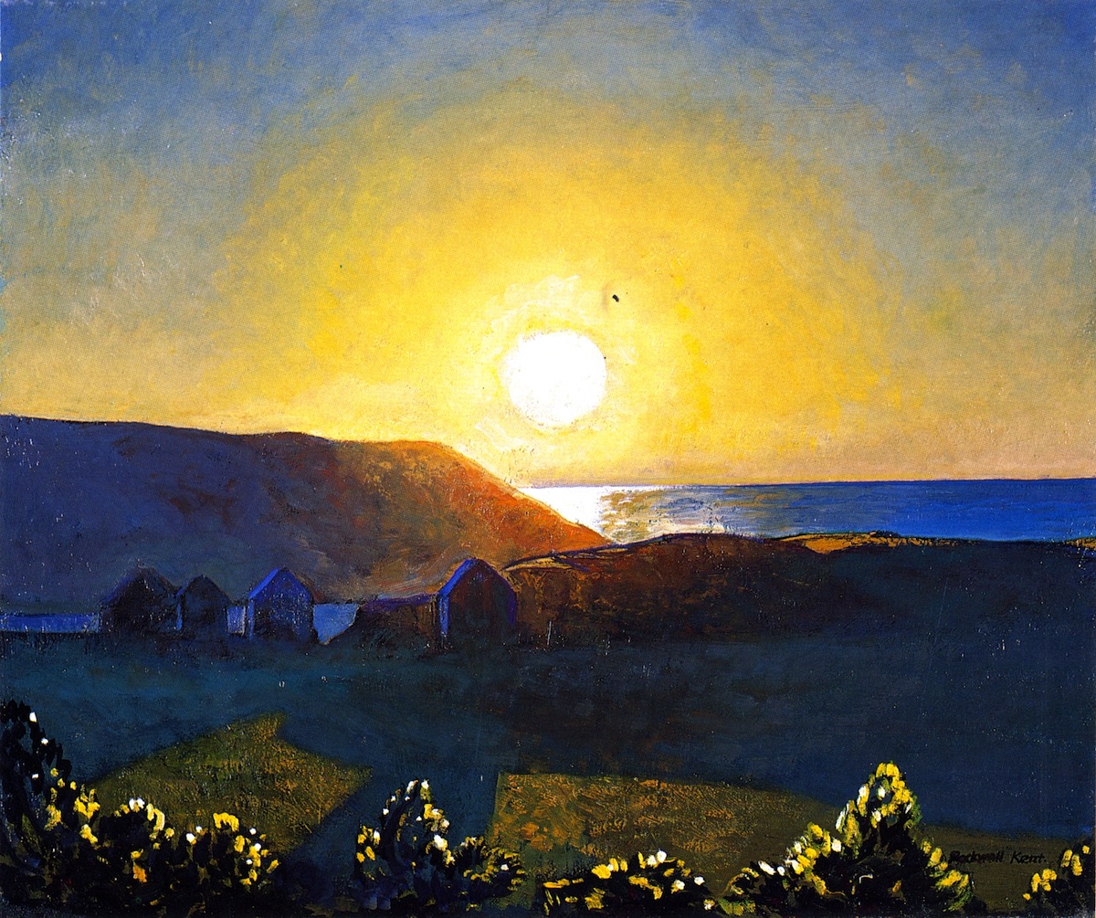 Sun, Mañana, Monhegan. Oil on canvas, 1907. Bowdoin College Museum of Art. Museum Purchase with Funds Donated Anonymously, 1971.73