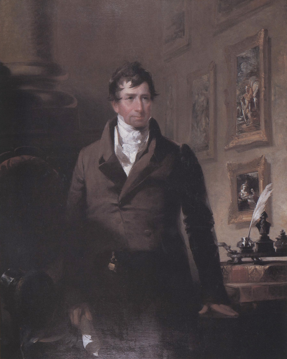 John Neagle, Dr. William Potts Dewees. Oil on canvas, 1833. University of Pennsylvania School of Medicine.